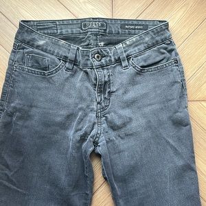 Faded Black Guess Skinny Jeans